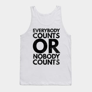 Everybody Counts Tank Top